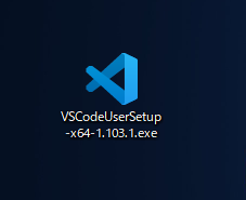 ダウンロードした.exeファイルをダブルクリックして、インストーラーを起動します。